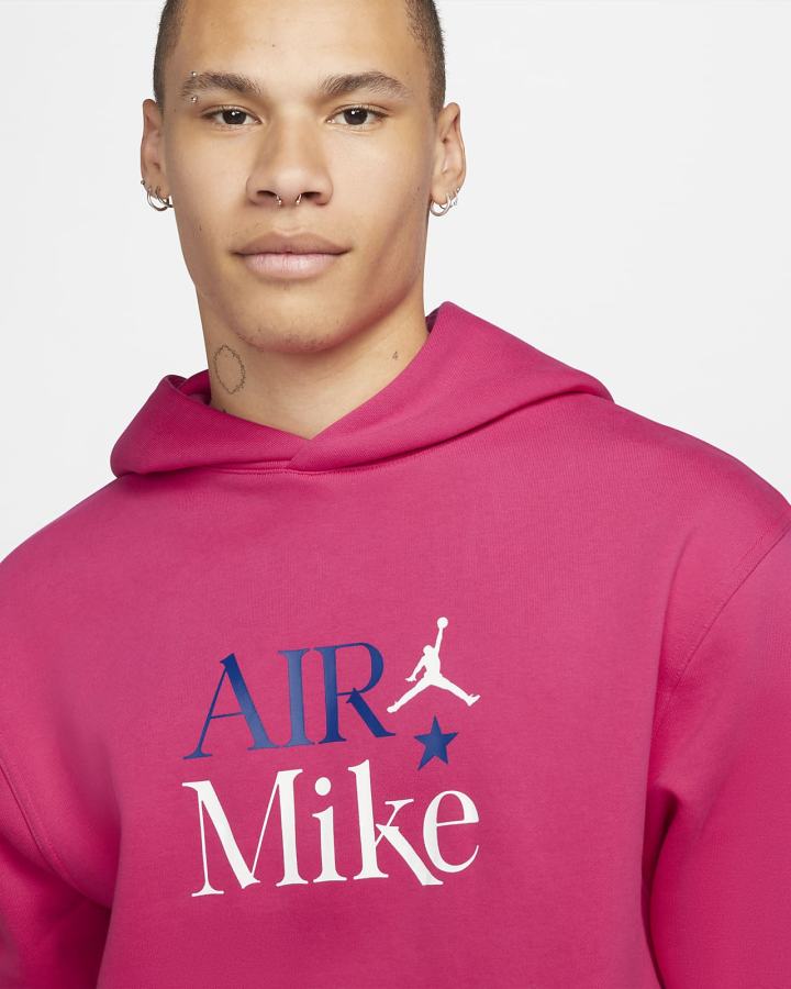 Sudadera Con Capucha Nike Jordan Sport DNA Fleece Hombre Rosas | NLMHQ-4238