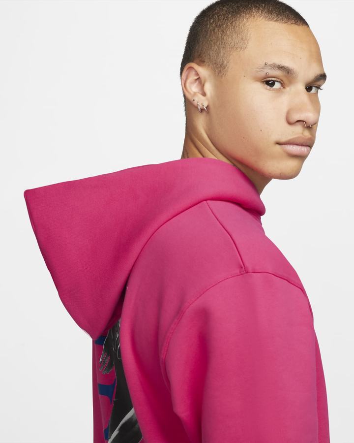 Sudadera Con Capucha Nike Jordan Sport DNA Fleece Hombre Rosas | NLMHQ-4238