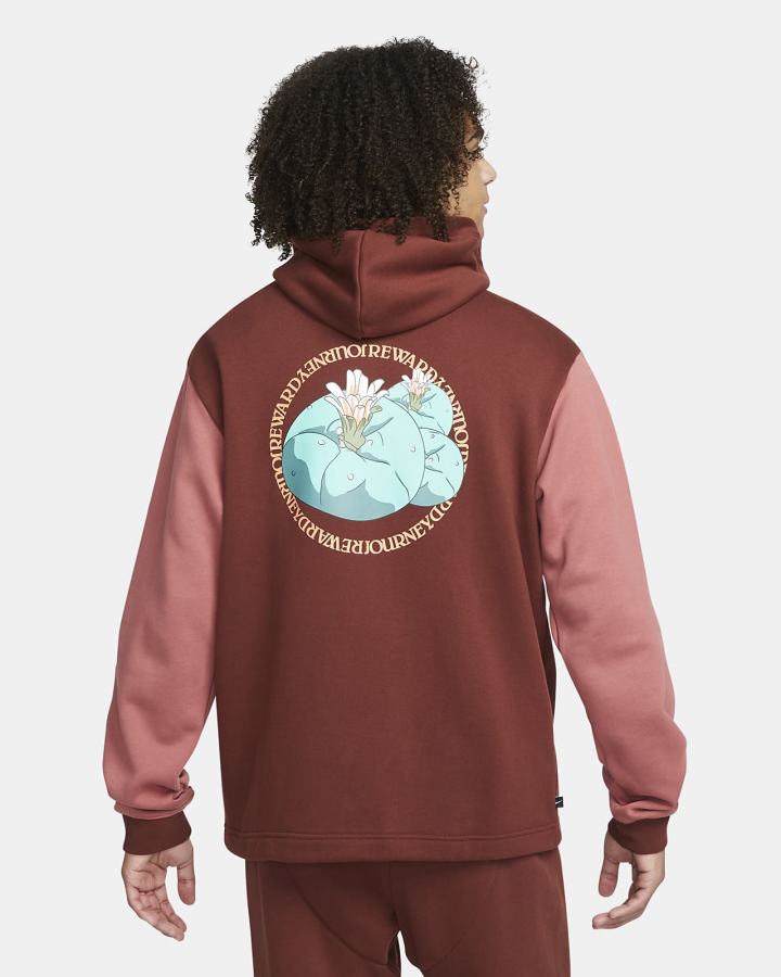 Sudadera Con Capucha Nike Kyrie Basketball Hombre Marrones Rojas Blancas | PNKIG-9075