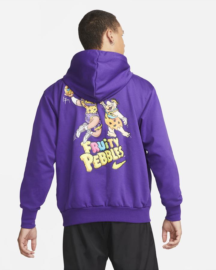 Sudadera Con Capucha Nike LeBron x Fruity Pebbles Dri-FIT Standard Issue Basketball Hombre Moradas | XSJOZ-2689