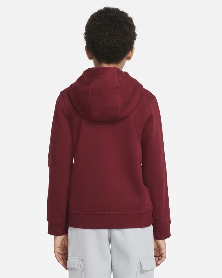 Sudadera Con Capucha Nike Liverpool FC Kids Full-Zip Fleece Niño Rojas Kaki | ASCVI-1473