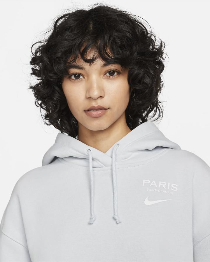 Sudadera Con Capucha Nike Paris Saint-Germain Fleece Mujer Blancas | CEUPM-8924