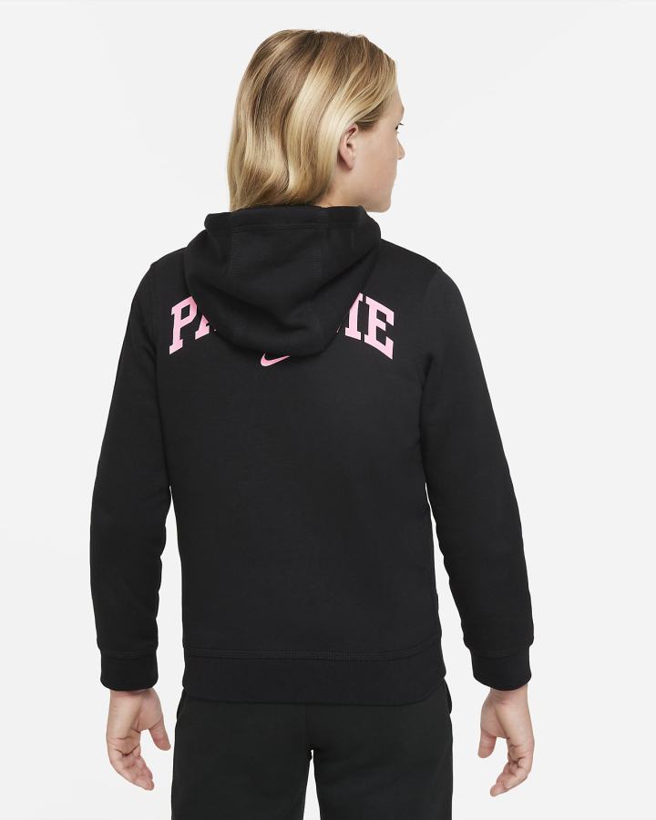 Sudadera Con Capucha Nike Paris Saint-Germain Kids Full-Zip Fleece Niño Negras | ZQCRM-9186