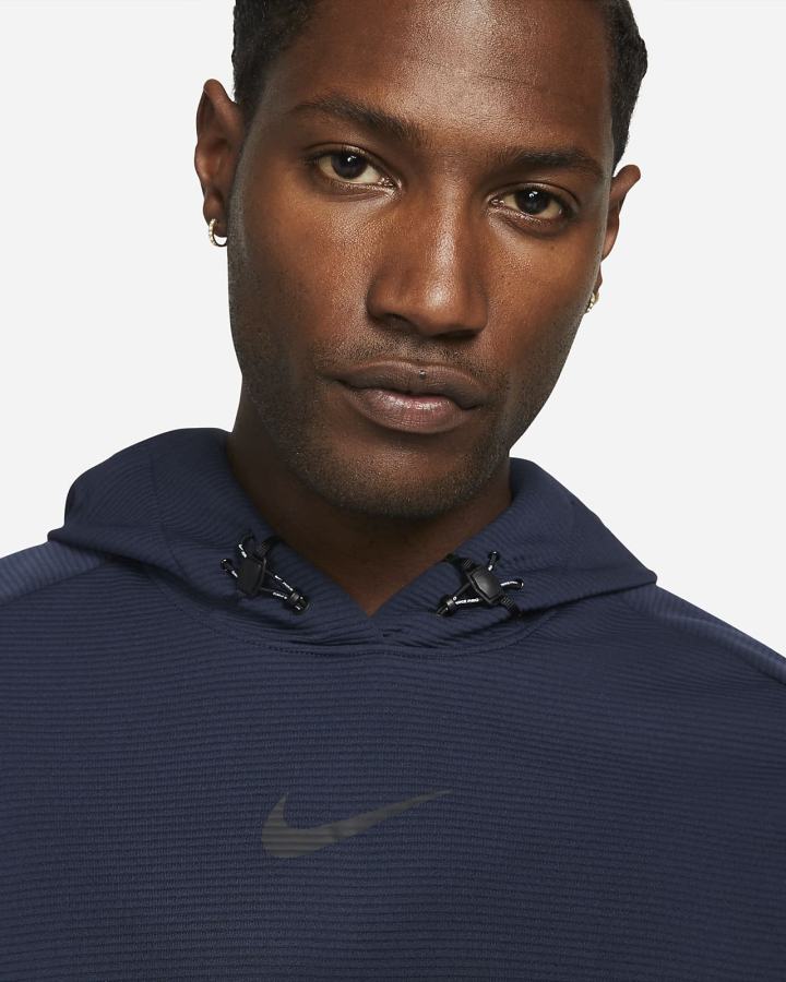 Sudadera Con Capucha Nike Pro Fleece Training Hombre Obsidian Negras | EDHGC-7081