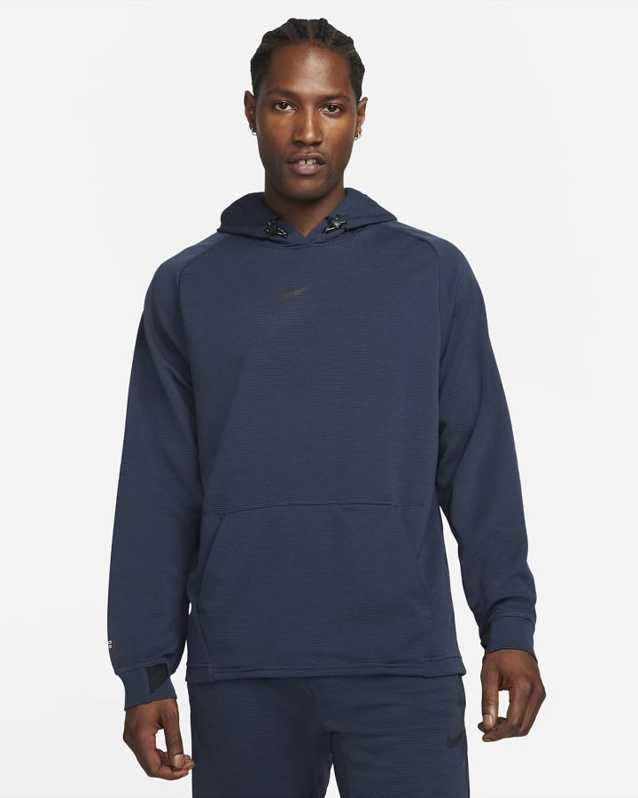 Sudadera Con Capucha Nike Pro Fleece Training Hombre Obsidian Negras | EDHGC-7081