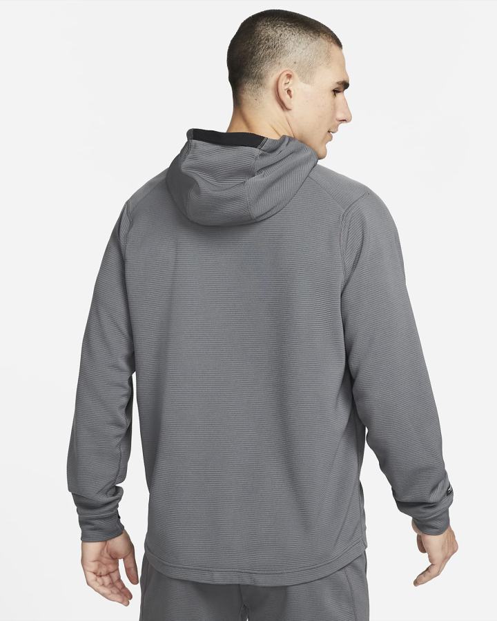 Sudadera Con Capucha Nike Pro Fleece Training Hombre Gris Negras | FPQKS-9251