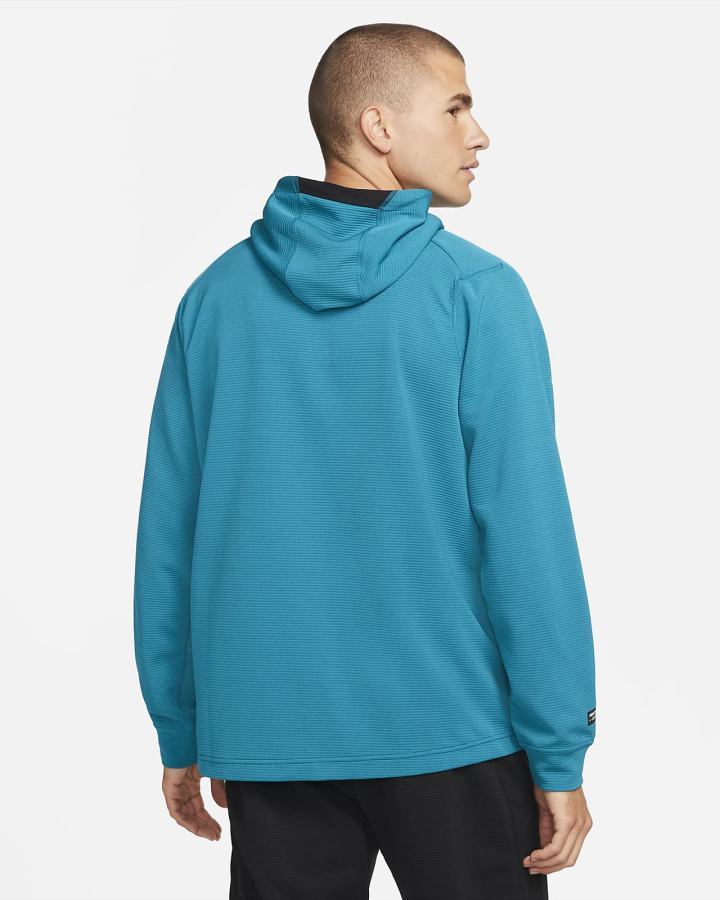 Sudadera Con Capucha Nike Pro Fleece Training Hombre Negras Turquesa | KDGFR-0157
