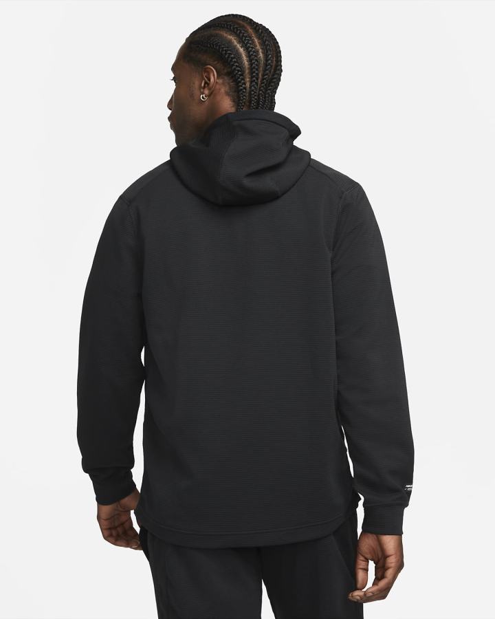 Sudadera Con Capucha Nike Pro Fleece Training Hombre Negras Gris | TIMDV-9347