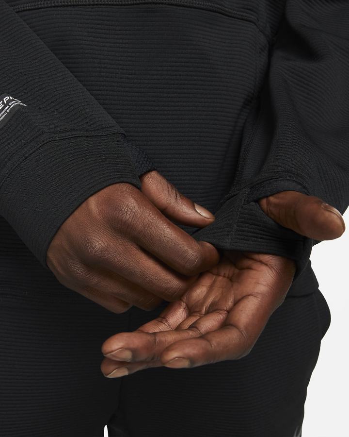 Sudadera Con Capucha Nike Pro Fleece Training Hombre Negras Gris | TIMDV-9347