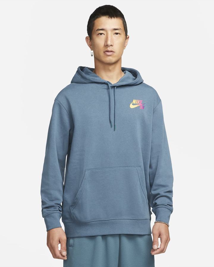 Sudadera Con Capucha Nike SB Estampadas Skate Hombre Gris Verde | LFJAX-4320