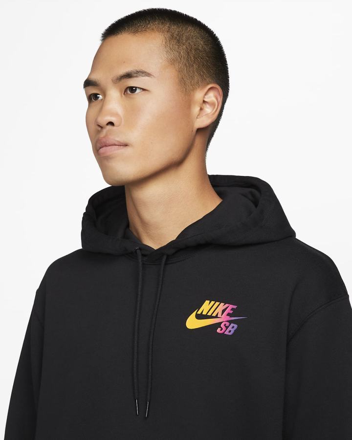 Sudadera Con Capucha Nike SB Estampadas Skate Hombre Negras | OWMLI-3786
