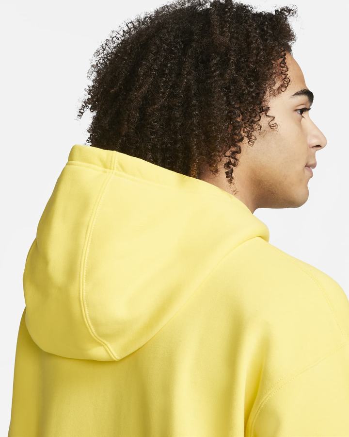 Sudadera Con Capucha Nike SB Fleece Skate Hombre Amarillo | HJICP-8243