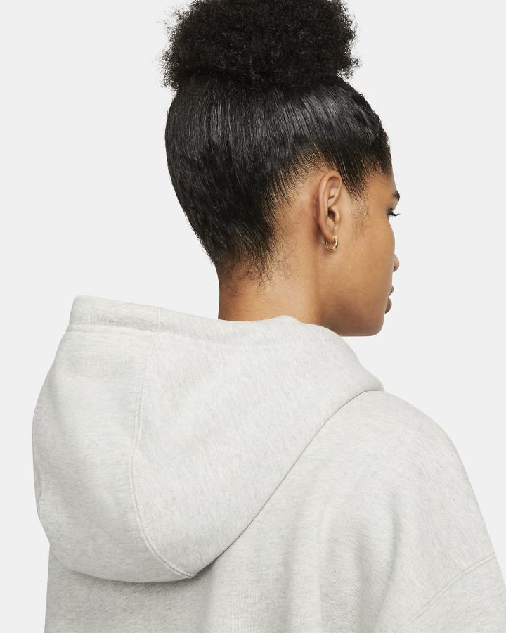 Sudadera Con Capucha Nike SB Fleece Skate Mujer Gris | SPJHQ-7163