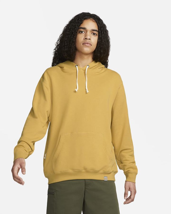 Sudadera Con Capucha Nike SB Premium Skate Hombre Doradas | IUOBS-1052