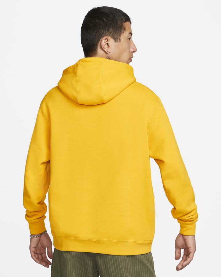 Sudadera Con Capucha Nike SB Premium Skate Hombre Amarillo | UVEWD-0129