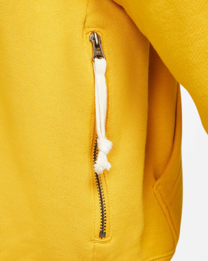Sudadera Con Capucha Nike SB Premium Skate Hombre Amarillo | UVEWD-0129
