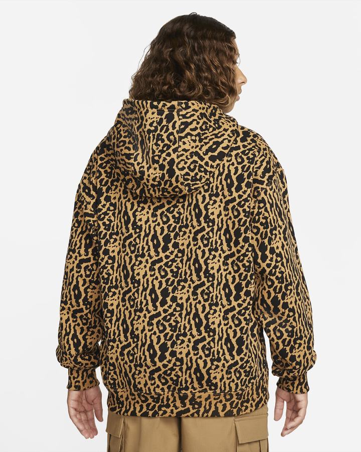 Sudadera Con Capucha Nike SB Print Fleece Skate Hombre Doradas | KUTRE-4928