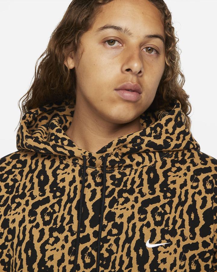 Sudadera Con Capucha Nike SB Print Fleece Skate Hombre Doradas | KUTRE-4928