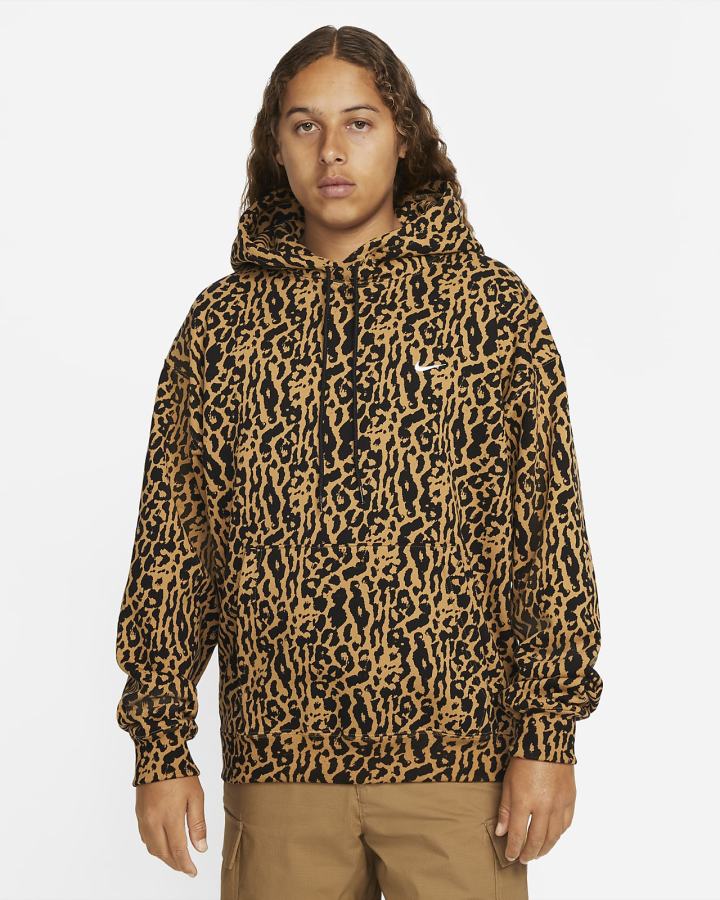 Sudadera Con Capucha Nike SB Print Fleece Skate Hombre Doradas | KUTRE-4928