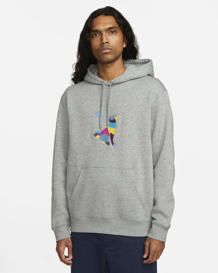 Sudadera Con Capucha Nike SB Skate Hombre Gris Oscuro | PALWY-6314