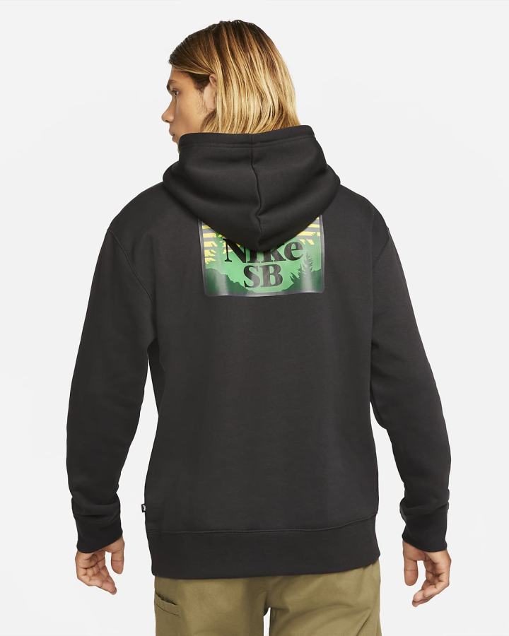 Sudadera Con Capucha Nike SB Skate Hombre Negras Amarillo | TVYIX-3764