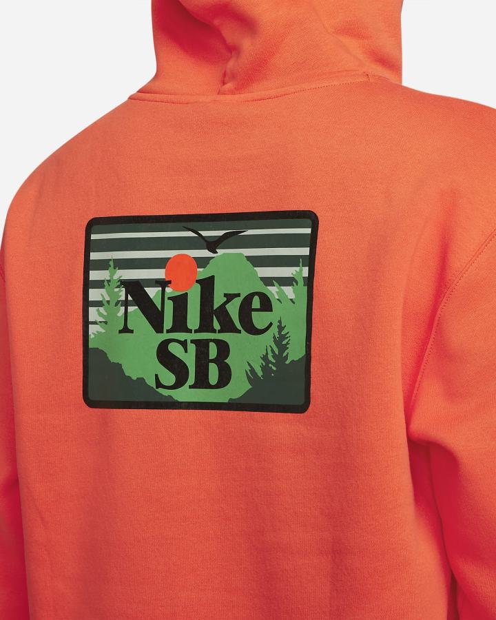 Sudadera Con Capucha Nike SB Skate Hombre Naranjas Negras | XRTYF-9250