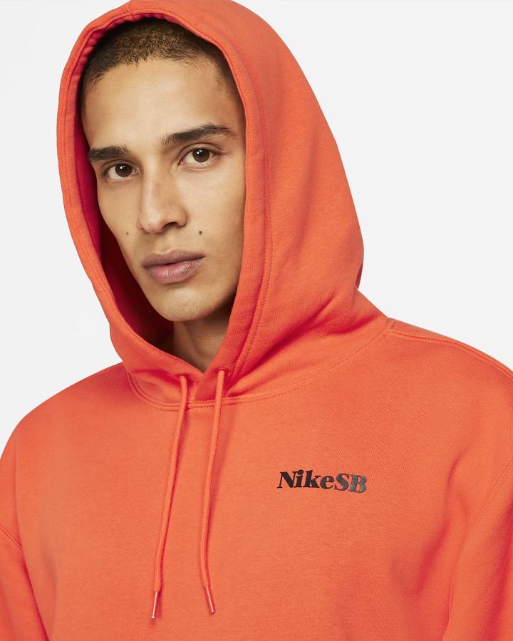 Sudadera Con Capucha Nike SB Skate Hombre Naranjas Negras | XRTYF-9250