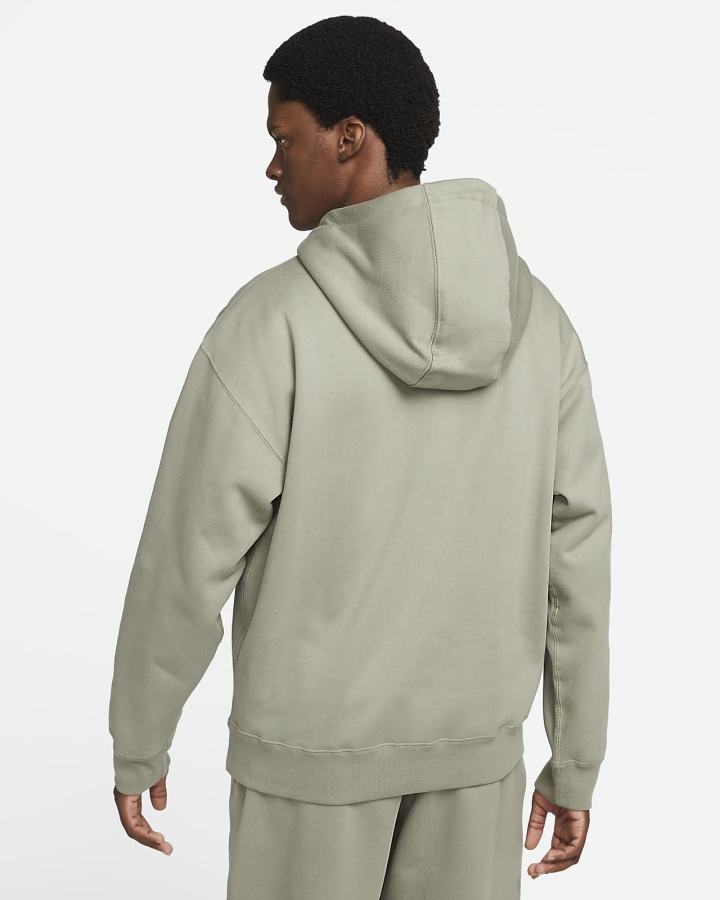 Sudadera Con Capucha Nike Solo Swoosh Fleece Hombre Blancas | JDSON-6951