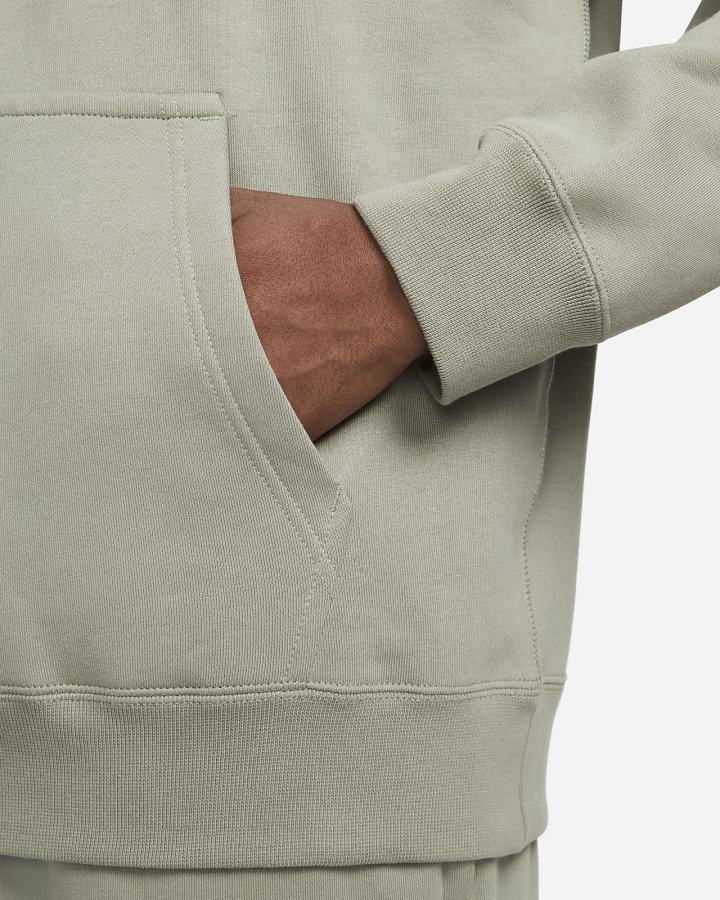 Sudadera Con Capucha Nike Solo Swoosh Fleece Hombre Blancas | JDSON-6951