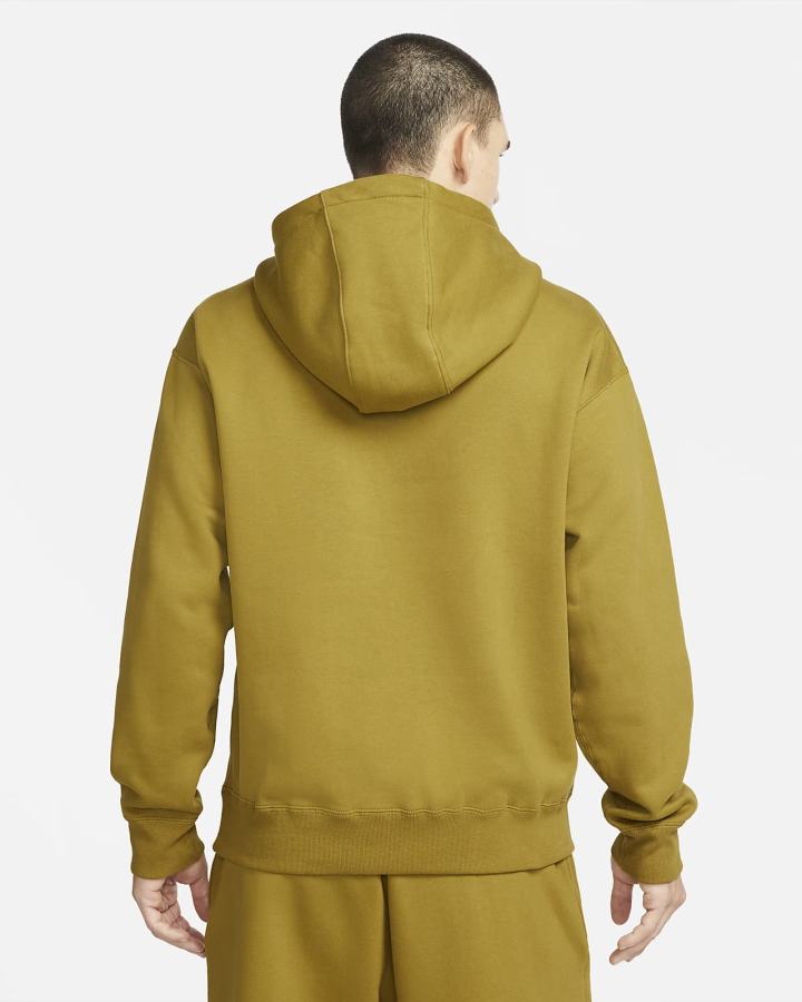 Sudadera Con Capucha Nike Solo Swoosh Fleece Hombre Blancas | SEMPW-4583