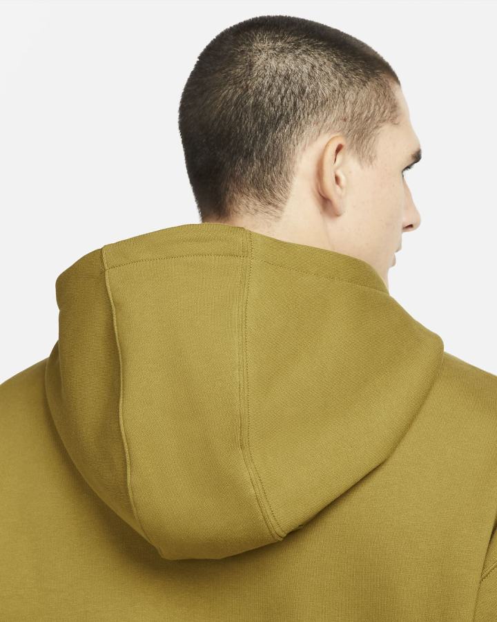 Sudadera Con Capucha Nike Solo Swoosh Fleece Hombre Blancas | SEMPW-4583
