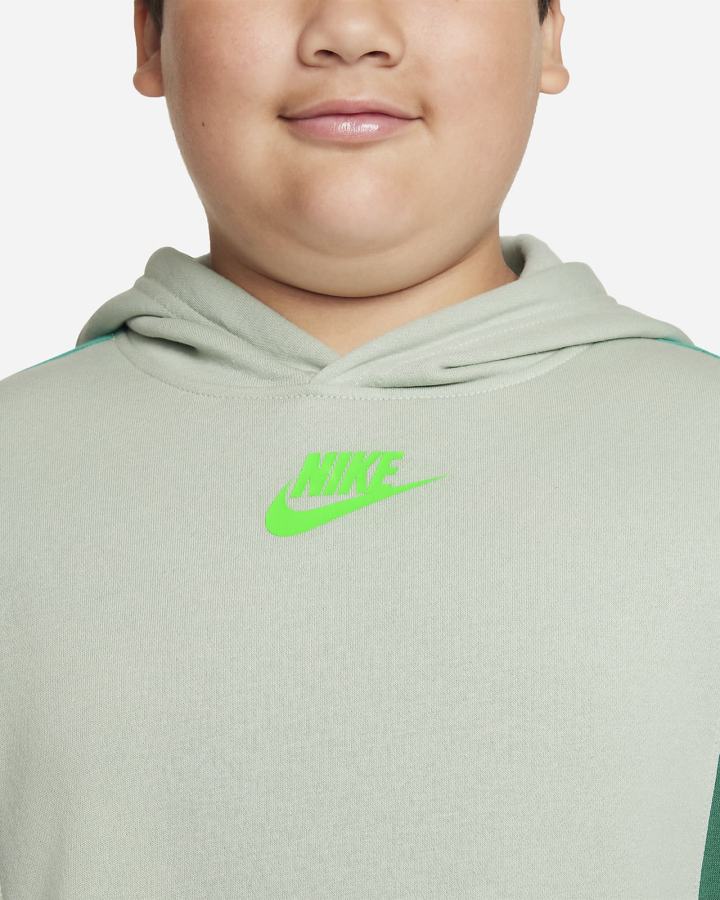 Sudadera Con Capucha Nike Sportswear Amplify Kids Niño Verde | DLMTV-7619
