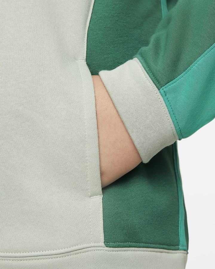 Sudadera Con Capucha Nike Sportswear Amplify Kids Niño Verde | DLMTV-7619