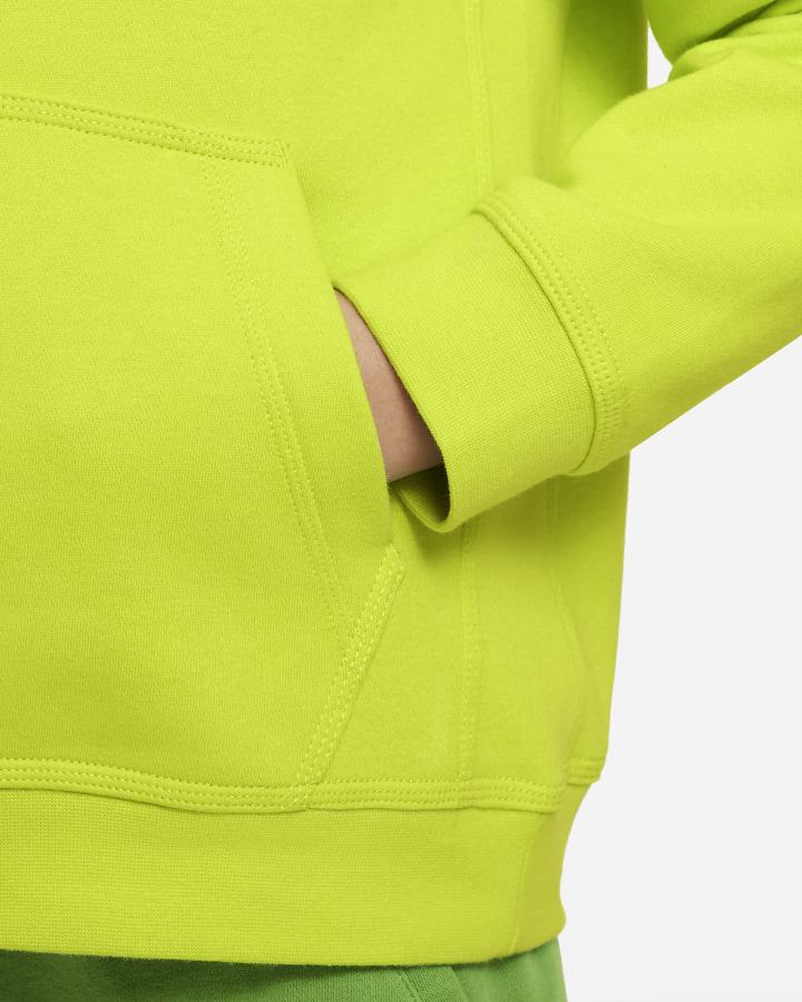 Sudadera Con Capucha Nike Sportswear Club Fleece Kids Niña Verde | ANSUP-4025