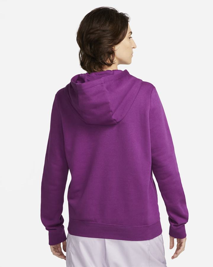 Sudadera Con Capucha Nike Sportswear Club Fleece Mujer Blancas | ASJRW-4216