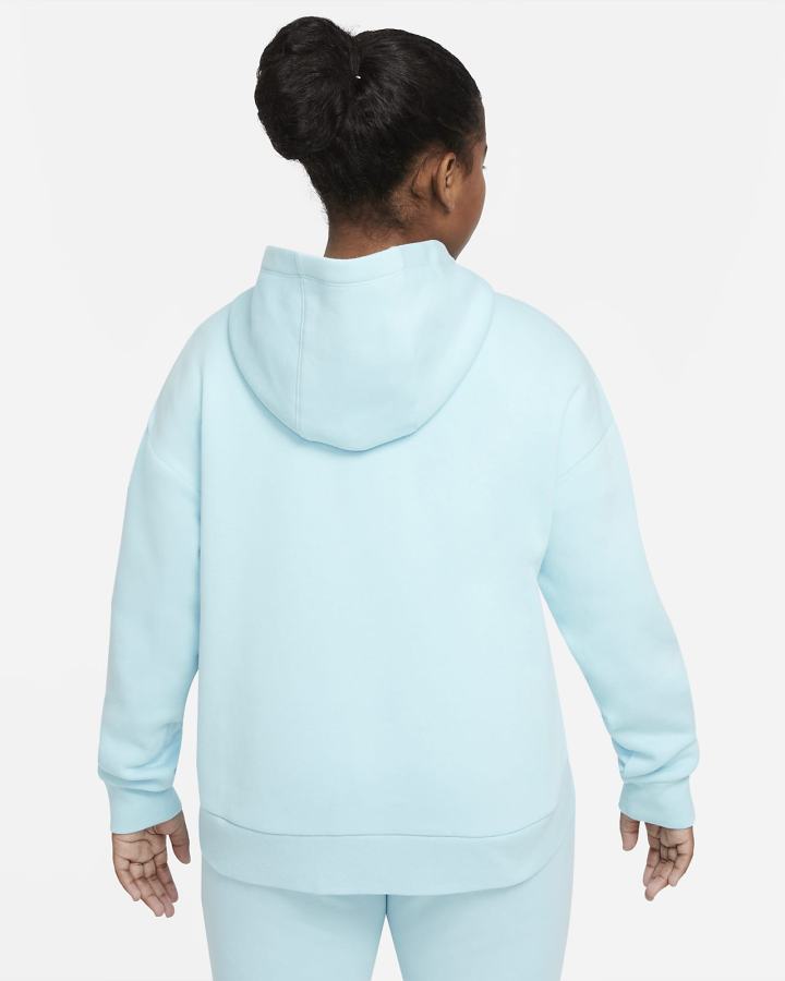 Sudadera Con Capucha Nike Sportswear Club Fleece Kids Full-Zip Niña Blancas | BOZPK-1052