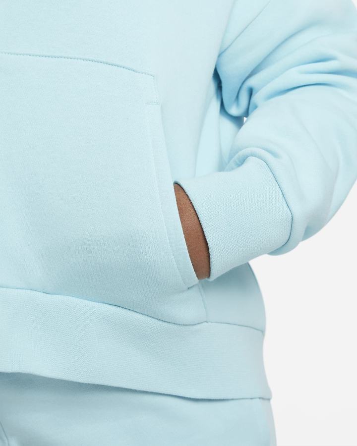 Sudadera Con Capucha Nike Sportswear Club Fleece Kids Full-Zip Niña Blancas | BOZPK-1052
