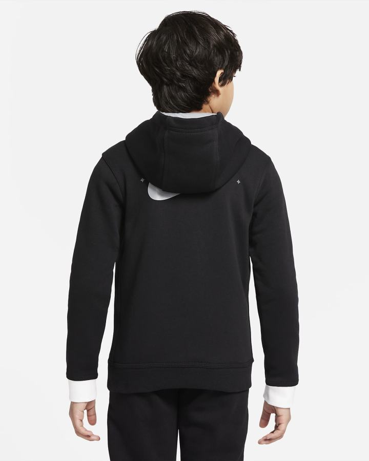 Sudadera Con Capucha Nike Sportswear Club Kids Niño Negras | BWHYR-1358