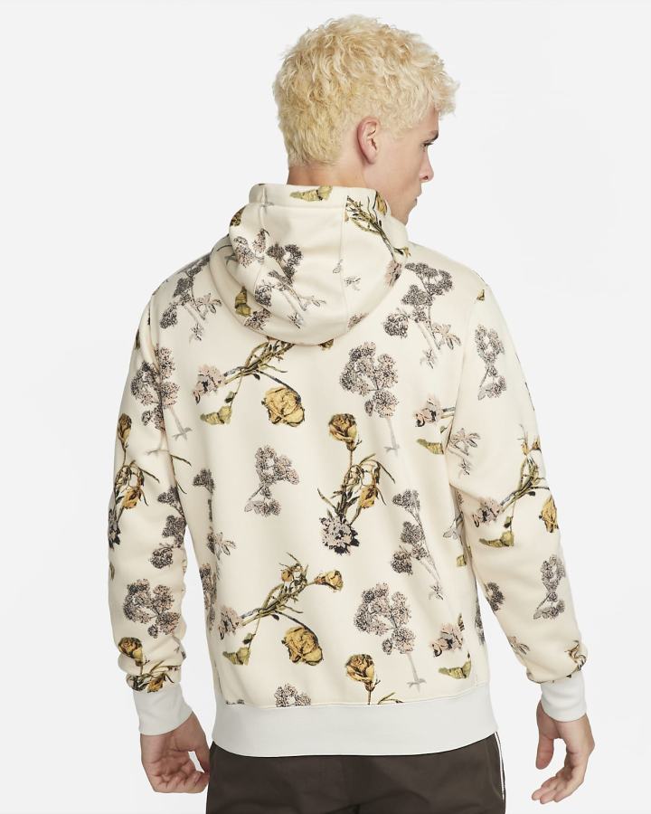 Sudadera Con Capucha Nike Sportswear Club Fleece Hombre Beige Claro Moradas | BZVIS-3507