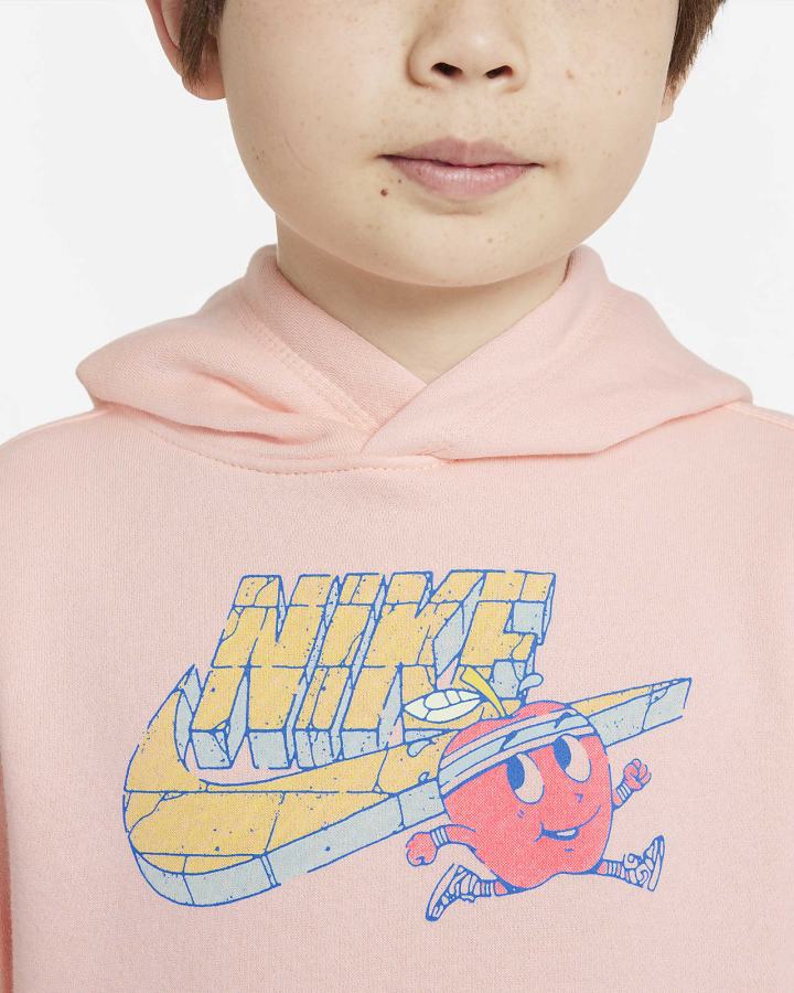 Sudadera Con Capucha Nike Sportswear Club Kids Niño Rosas | ENHZQ-4726