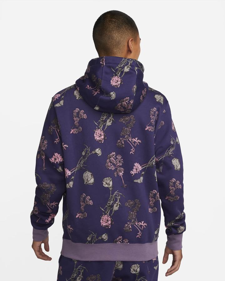 Sudadera Con Capucha Nike Sportswear Club Fleece Hombre Moradas | HABCV-8135
