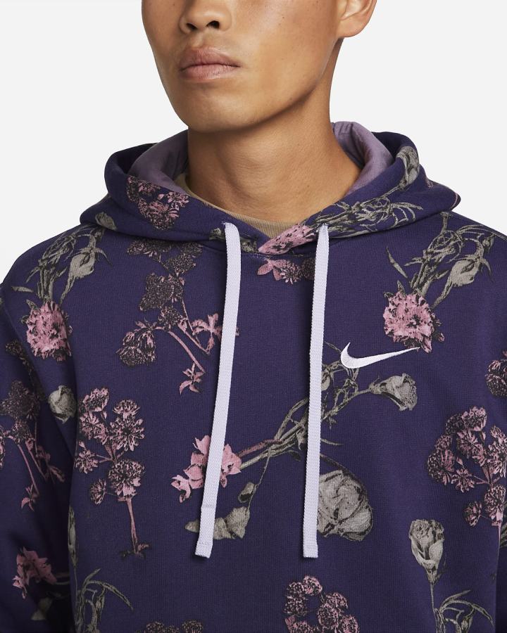 Sudadera Con Capucha Nike Sportswear Club Fleece Hombre Moradas | HABCV-8135