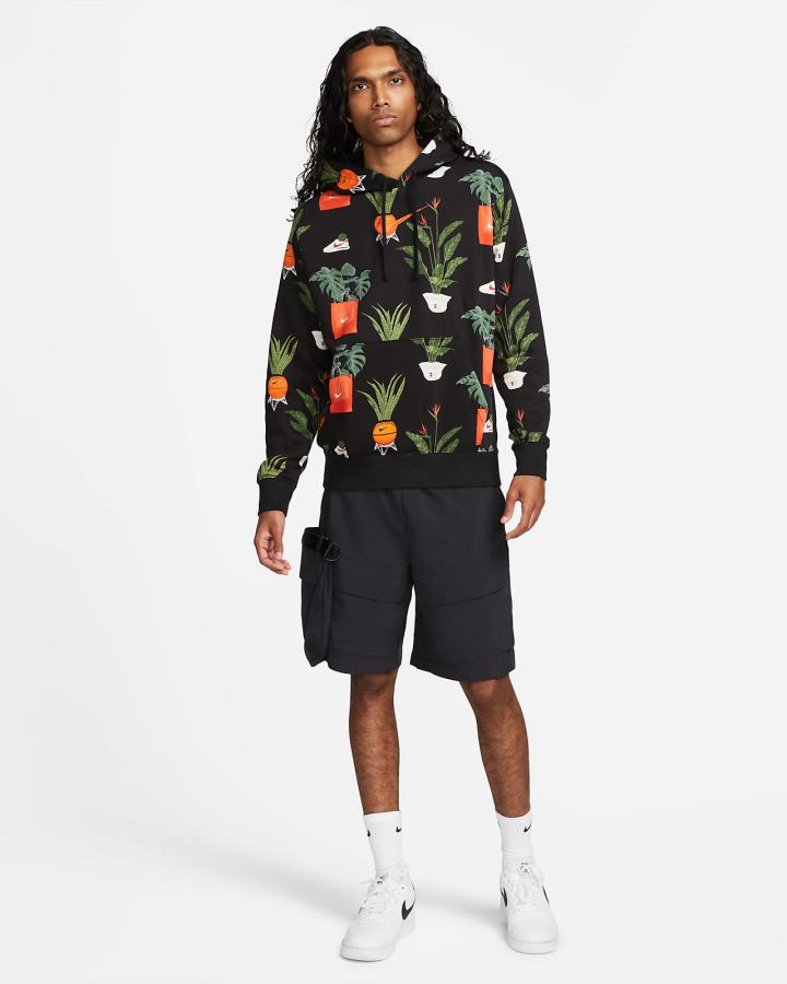 Sudadera Con Capucha Nike Sportswear Club Hombre Negras | HDASJ-9361