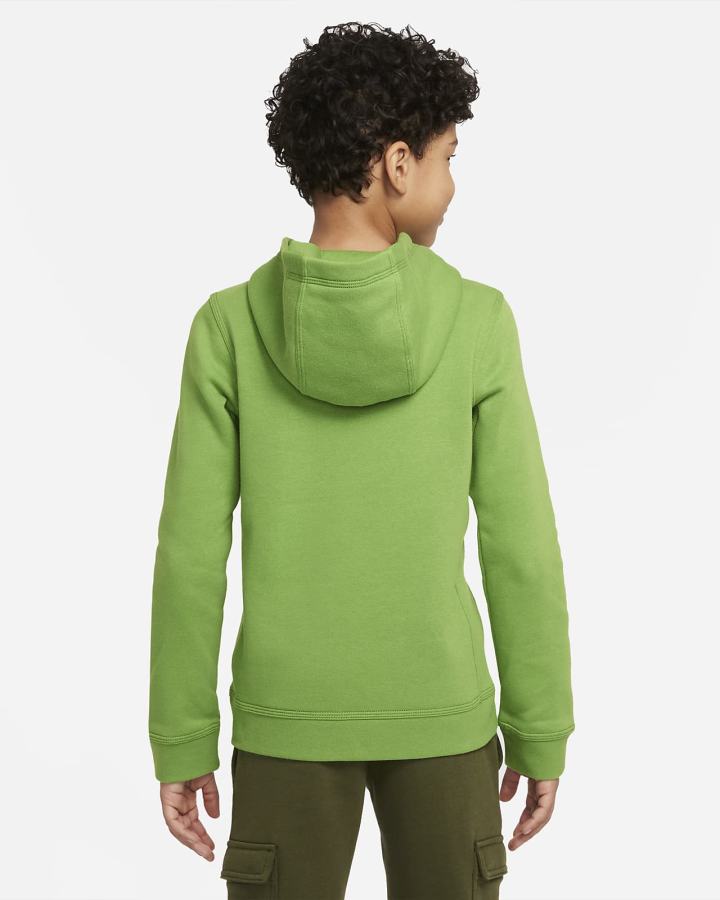 Sudadera Con Capucha Nike Sportswear Club Kids Niño Blancas | HVSGF-7406