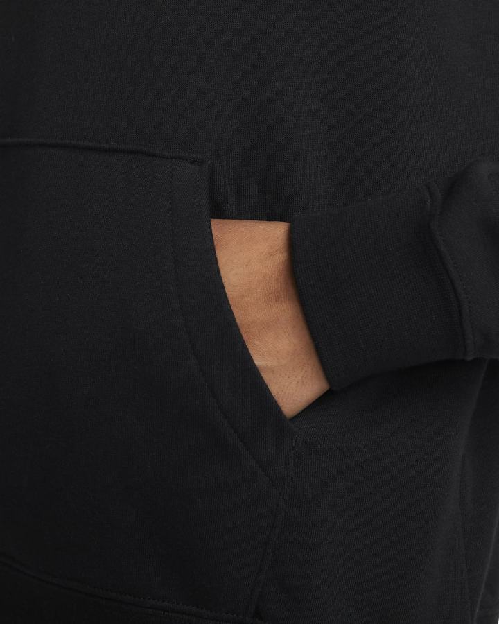 Sudadera Con Capucha Nike Sportswear Club Fleece Mujer Negras Blancas | IMOXY-7102