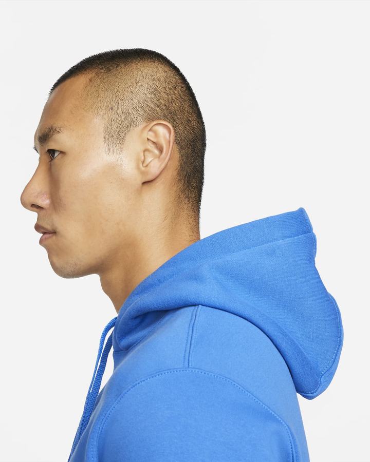 Sudadera Con Capucha Nike Sportswear Club Fleece Mujer Azules Blancas | ISOPL-1874