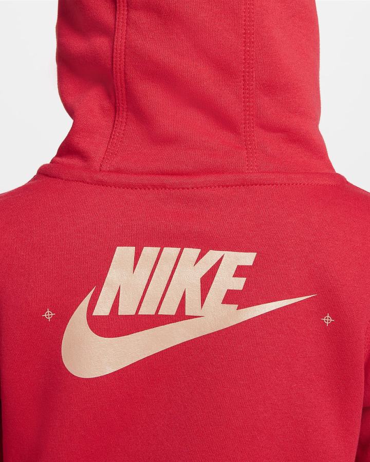 Sudadera Con Capucha Nike Sportswear Club Kids Niño Rojas | JLUSF-2964
