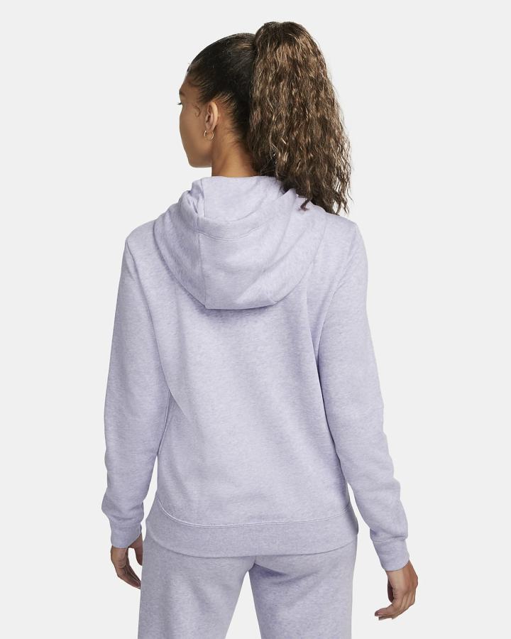 Sudadera Con Capucha Nike Sportswear Club Fleece Mujer Blancas | KQMRH-4572