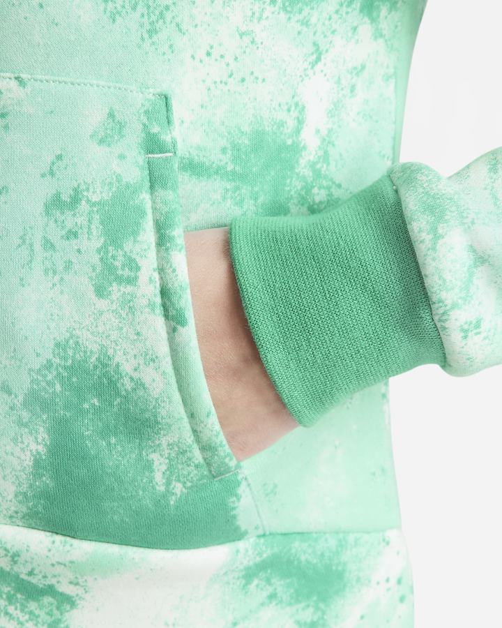 Sudadera Con Capucha Nike Sportswear Club Kids Niña Verde | LDPNG-7326