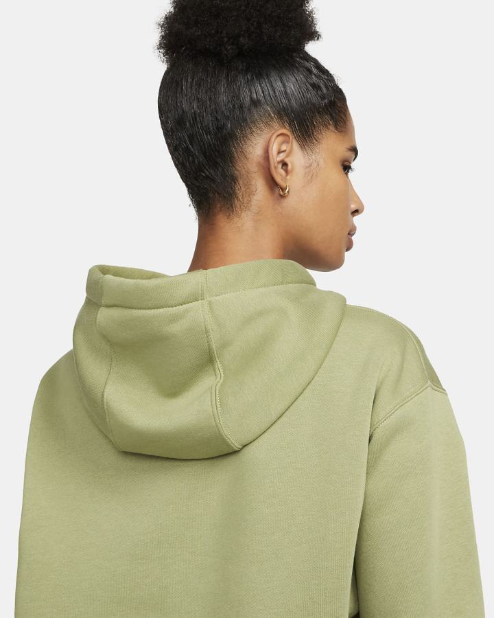 Sudadera Con Capucha Nike Sportswear Club Fleece Mujer Blancas | LPNYI-2014